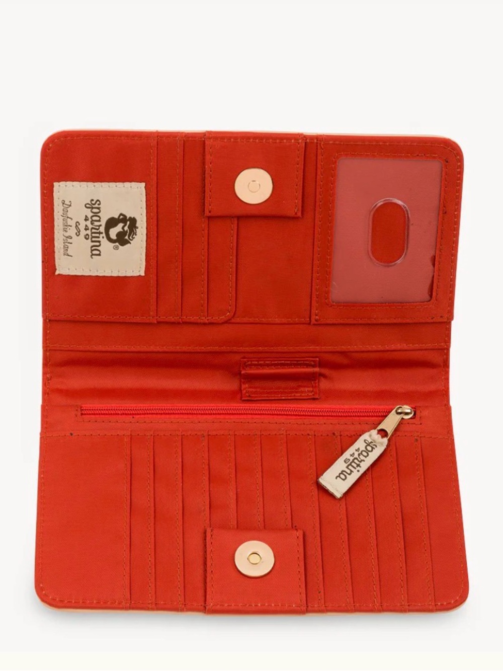 Spartina Northeastern Harbors Snap Wallet - Picture 7 of 8